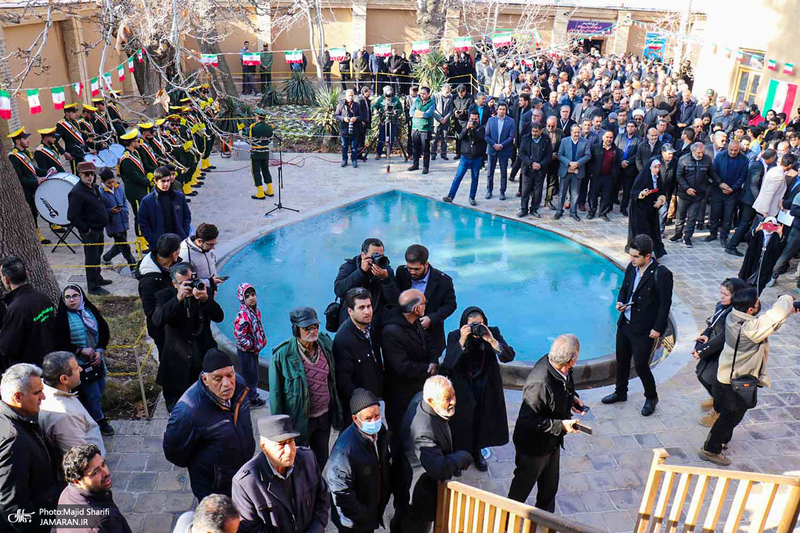 مراسم بزرگداشت 12 بهمن در بیت تاریخی حضرت امام در خمین