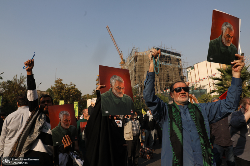 اجتماع دختران انقلاب در حمایت از جبهه مقاومت