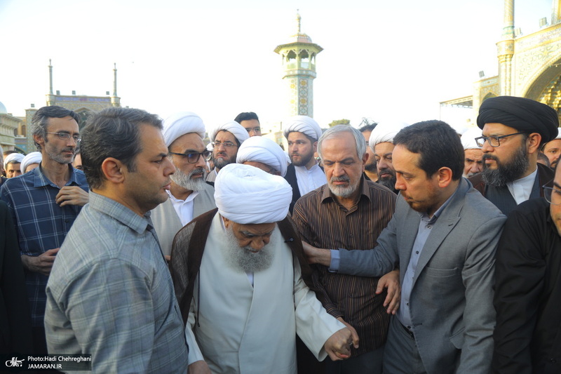 مراسم تشییع مرحوم استاد محمد حسین حشمت‌پور‎