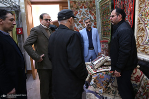 بازدید عضو مجمع تشخیص مصلحت نظام از رویدادهای فرهنگی و هنری بر آستان آفتاب