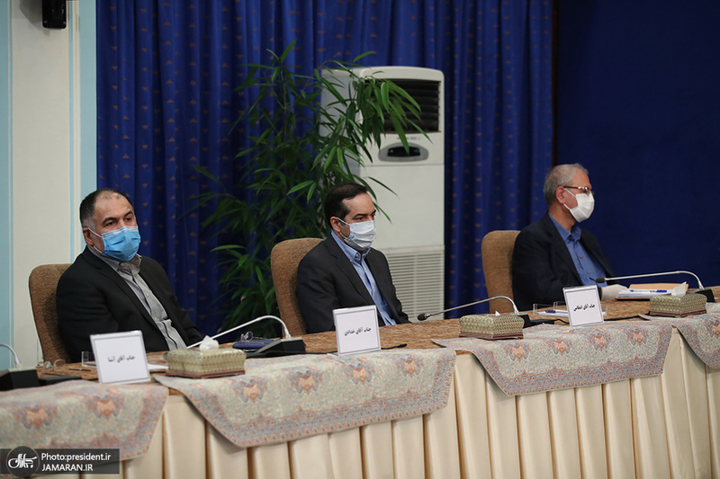 نشست حسن روحانی با برخی از مدیران و فعالان رسانه ای کشور