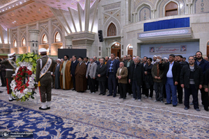 تجدید میثاق مسئولان و کارکنان سازمان حج و زیارت با آرمان‌های حضرت امام(س)