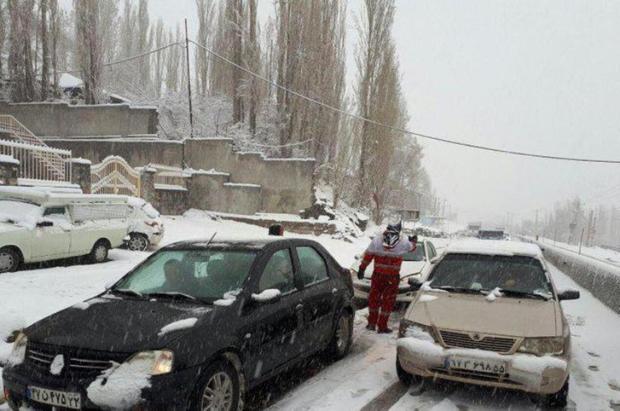 امدادگران مازندران به  618نفر در راه مانده کمک کردند