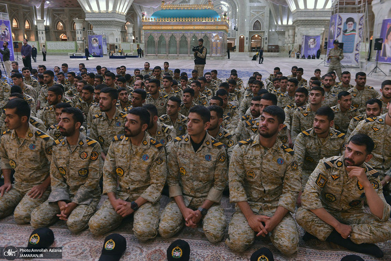 تجدید میثاق دانشجویان و فرماندهان دانشگاه افسری امام علی (ع) با آرمان های امام خمینی (س)