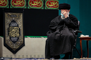 عزاداری شام شهادت حضرت زهرا (س) در حسینیه امام خمینی