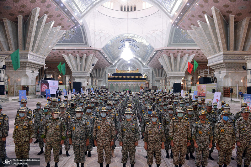 تجدید میثاق نیروی پدافند هوایی ارتش با آرمان های حضرت امام (س)