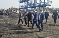بازدید معاون سیاسی امنیتی دادستان کل کشور از محل انفجار در بندر شهید رجایی (1)