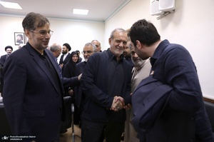دیدار رئیس جمهوری با آیت الله سید حسن خمینی