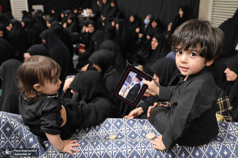 مراسم عزاداری شب شهادت حضرت زهرا (س) در حسینیه امام خمینی(ره)