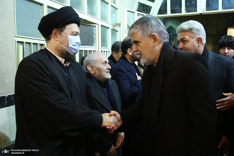 مراسم بزرگداشت آیت الله موسوی بجنوردی (ره) در حسینیه جماران - 3