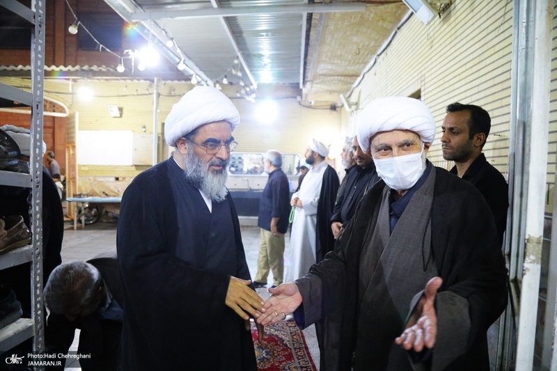 مراسم ترحیم مادر حجت الاسلام و المسلمین صالحی منش در قم‎