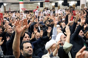 مراسم بزرگداشت رهبر شهید در قم- ۲