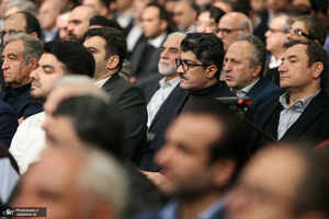 دیدار تولیدکنندگان و فعالان اقتصادی بخش خصوصی با رهبر معظم انقلاب