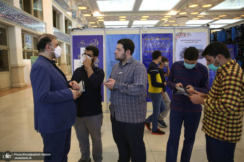 غرفه موسسه تنظیم و نشر آثار امام خمینی (س) در نمایشگاه بین‌المللی قرآن