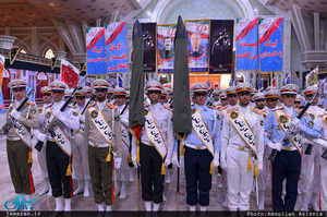 تجدید میثاق مسئولان سازمان عقیدتی سیاسی ارتش با آرمان‌های حضرت امام(س)