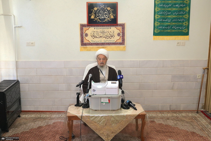 حضور مراجع و علما در انتخابات ‎ 1402