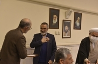 مراسم تجلیل از بازنشستگان آستان امام