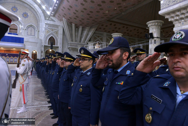 تجدید میثاق فرماندهان نیروی هوایی ارتش با آرمان های حضرت امام(س)