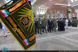 تجدید میثاق فرماندهان و کارکنان ارتش با آرمان‌های حضرت امام(س) 