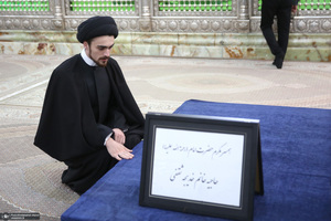 نماز و تشییع حاج علی اکبرشفیعی در حرم مطهر امام خمینی (س)