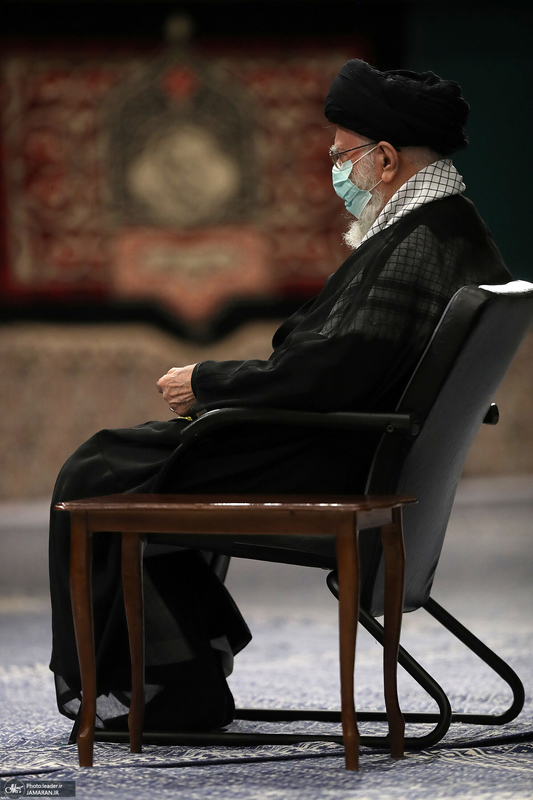 مراسم عزاداری شب شهادت امام سجاد (ع) در حسینیه امام خمینی