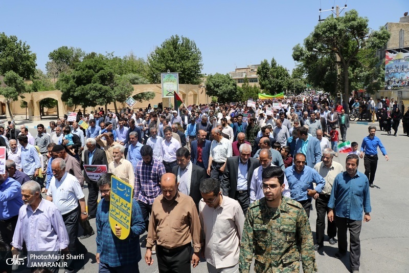 راهپیمایی باشکوه روز جهانی قدس در خمین - 7