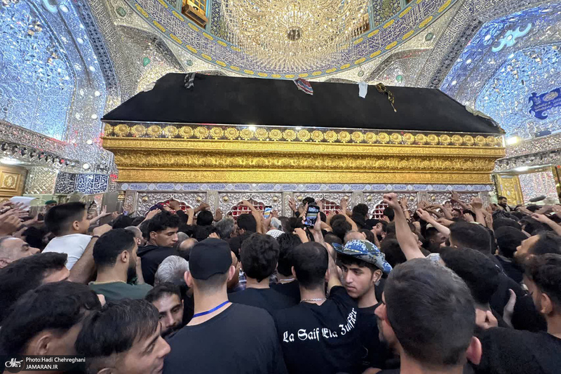 هم قدم با زائران اباعبدالله الحسین (ع)؛ حرم امیر المومنین (ع)
