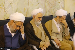 مراسم سالروز رحلت امام خمینی (س) از سوی مقام معظم رهبری در حرم حضرت معصومه(س)