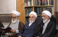 ناطق نوری بر پیکر مرحوم «حسین مهدیان» نماز خواند (1)