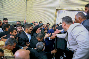 حضور سید حسن خمینی در روستای خیارج استان قزوین -2