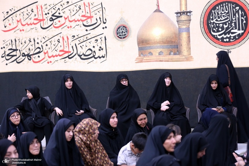 مراسم شام غریبان حسینی (ع) در حرم مطهر امام خمینی (س)