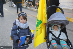 راهپیمایی و اجتماع «لبیک یا نصرالله» در قم