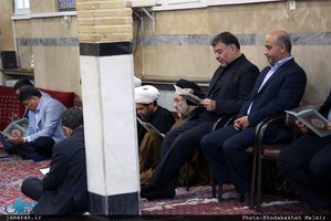 مراسم تشییع پیکر مرحوم سید علی صدر در تهران