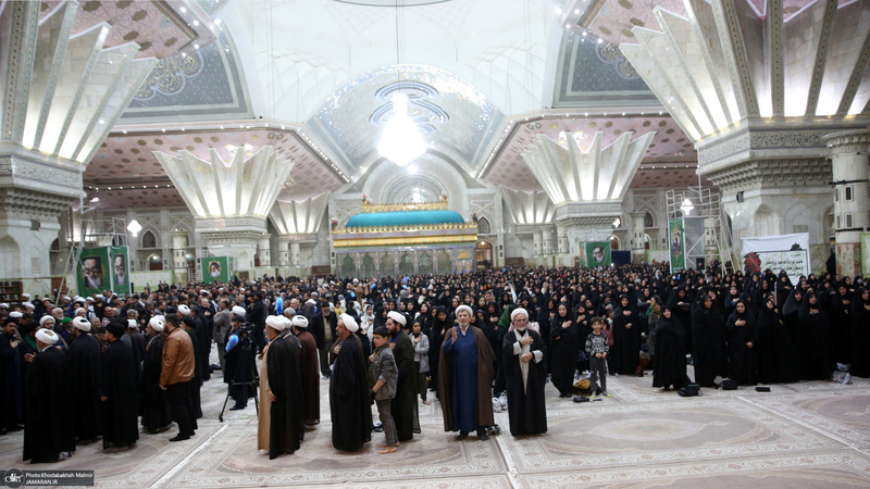 عزاداری شهادت حضرت زهرا (س)  مطهر امام خمینی (س)