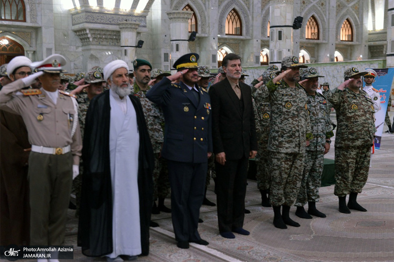 تجدید میثاق فرماندهان پدافند هوایی ارتش با آرمان‌های امام خمینی(س)