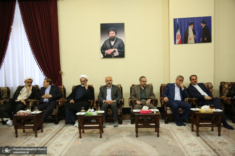 حاشیه تجدید میثاق رئیس قوه قضاییه و مسئولان عالی قضایی با آرمان‌های حضرت امام (س)