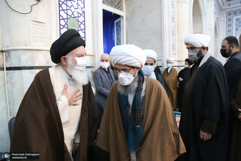 مراسم بزرگداشت آیت الله العظمی صافی گلپایگانی (ره) توسط بیت آیت الله العظمی بروجردی (ره)‎‎