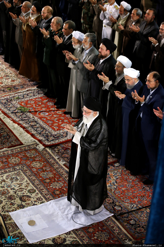 اقامه نماز عید سعید فطر به امامت رهبر انقلاب اسلامی