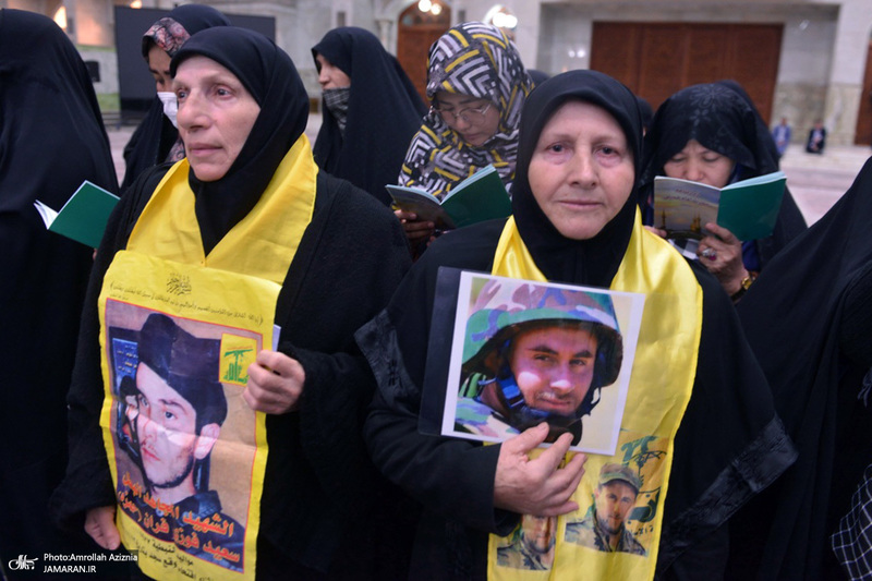 تجدید میثاق خانواده شهدای رسانه محمور مقاومت با آرمان های حضرت امام