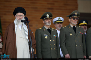 مراسم دانش آموختگی دانشجویان دانشگاههای افسری ارتش