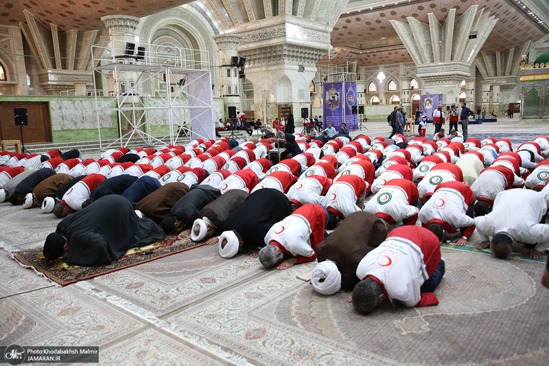 تجدید میثاق اعضا و مسئولان هلال‌احمر با آرمان‌های امام خمینی (س)