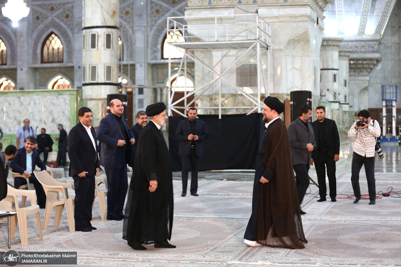 تجدید میثاق رئیس جمهور و اعضای دولت با آرمان های حضرت امام خمینی (س)