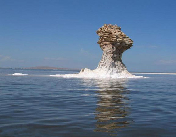 افزایش 57 سانتی متری تراز دریاچه ارومیه