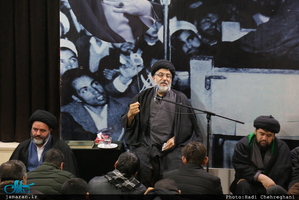 مراسنم عزاداری شهات حضرت زهرا(س) در بیت تاریخی امام خمینی در قم