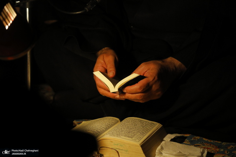 احیای شب بیست و سوم ماه مبارک رمضان در تکیه حاج سید حسن قم