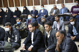 دیدار نوروزی رئیس موسسه تنظیم و نشر آثار امام خمینی (س) با کارکنان موسسه