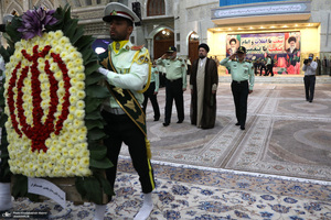 مراسم تجدید میثاق فرماندهان و کادر فراجا با آرمان‌های امام راحل