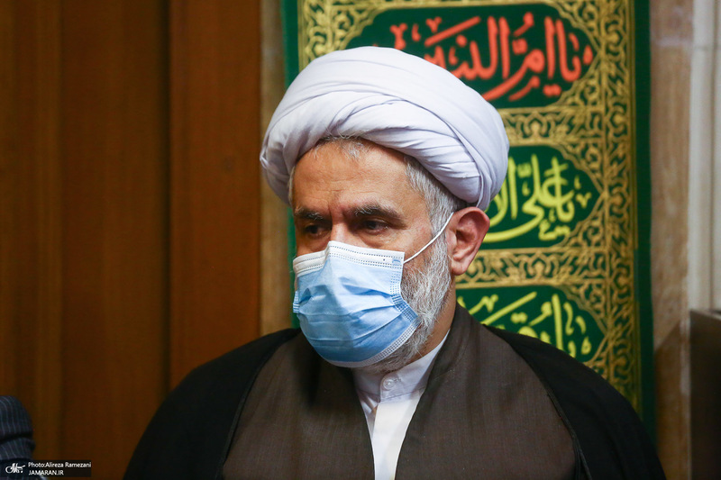 مراسم هفتم والده دبیر مجمع تشخیص مصلحت نظام - حسین طائب