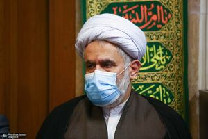 مراسم هفتم والده دبیر مجمع تشخیص مصلحت نظام - حسین طائب