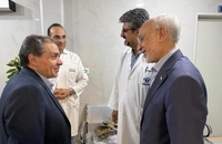 رئیس بنیاد ایران‌شناسی از مرکز طبی کودکان تهران بازدید کرد (7)